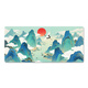 
Three-color cat Chinese style ink painting mouse pad super large ancient style landscape office student keyboard desk pad computer wrist guard slide e-sports smooth lock edge anti-slip customization larger thickened high appearance 15122 Jinxiu Shanhe 80 cm x 30 cm x 5 mm