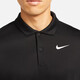 NIKE spring and summer men's short-sleeved T-shirt POLO shirt sports and leisure DH0858-010 black M