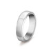 Van Cleef & Arpels & Arpel Toujours Men's Silver Platinum Beveled Edge Ring 48