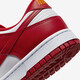 Nike (Nike) Chaussures masculines Dunk Low Retro Sports Chaussures Blancs et Red Trendy Top Lightweight Casual Shoes DD1391-602 44.5