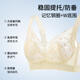 Anzhibao Summer Ultra-Thin Cup Большой грудь показывают небольшое сборочное белье для женщин, поднимающихся и удерживающих, чтобы предотвратить провисание сексуального кружевного мягкого стального бюстгальтера