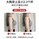 Bouton avant de la tasse de pêche, les gros seins montrent de petits seins sous-vêtements pour les femmes pour un support supérieur mince d'été pour éviter de s'affronter de grande taille mincerante et un beau soutien-gorge arrière crème blanche 75b