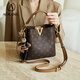 Aokang -Tasche Frauenbag 2025 Neue trendige Eimer Handtasche Leichte Luxus -Cross -Body -Umhängetasche Geburtstagsgeschenk für Freundin und Frau