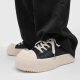 Zapatos de bonalización de derby de derby zapatos de mickey para hombres con un elevado mínimo de la calle minimalista espesa en los zapatos clásicos casuales y versátiles con zapatos de fondo, el mismo estilo que las estrellas [41]