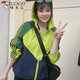 TUCANO;啄木鸟2025新款防晒衣女夏季韩版宽松百搭防晒服薄款外套女夏天开衫外套 桔色薄 轻薄 M 【建议100斤以下】