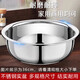 Thick stainless steel basin, home kitchen, commercial vegetable sink and face wash basin, smaller size, one 16cm stainless steel bowl