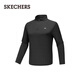 Skechers 2025 autumn men's long-sleeved T-shirt sweatshirt bottoming shirt sportswear casual stretch top P425M143