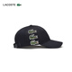 Lacoste French Crocodile Männer und Frauen im Herbstmodentrend vielseitiger Baseball -Baseball -Baseball -Kappe RK3523 HDE_NARROW Blue Tu