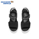 Skechers boys' open toe sandals 406512L black/BLK 27.5