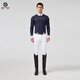 Marcel Bisset Spring y verano Menigrando a caballo para hombres Semi-Silicone Semi-Silicone sin deslizamiento Niños transpirables Barrios ecuestres para hombres 627/012/681 A-Gray (tecnología de piel de hielo, frescura de larga duración) 34 (2 pies 7)