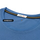 Rote Libelle [7-Level] -Kurzärmel-Eisseide-T-Shirt-T-Shirt-Taschenstil 60-jähriger Daddy Top Sommer 691 Lake Blue M _ Geeignet für 70-120 Jin [Jin ist 0,5 kg]