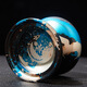 Yunya Ghost Hand Yoyot5 Luba Metal Yoyo Fancy Competition Competition Competition Aloy Yoyo Unzip Toy Xiangyun [Black Purple] + 10 cuerda