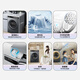 Haier Smart Home produjo Jin de 10 dólares [Jin es igual a 0,5 kg] Tambor de tambor Conversión de frecuencia directa Conversión de frecuencia Hogar de gran capacidad de gran capacidad Cilindro de primer nivel Autodeaning Old-para nuevo Líder [675 Lavado y secado de impulso directo] Esterilización de vapor + 1.15 Ratio de lavado