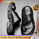 Newmder Slippers Мужчины носят высокую стоимость 2025 Новый летний воздухопроницаемый клип с толстыми причудливыми анти скользи