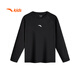 ANTA children's boys' knitted long-sleeved shirt autumn breathable and comfortable quick-drying long-sleeved T-shirt A52437402J