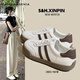 CAMILA KSENIA official website small c/k board shoes women's 2025 new summer casual versatile classic German training shoes fashionable sports white shoes beige brown 37