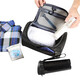 Outdoor business trip men's portable travel waterproof large capacity toiletry bag set cosmetic bag storage bag bath bag black