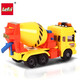 LEFEI Kinderspielzeugautomodell Inertial Engineering Car Toy Sound und leichter Dali -Zement -Mixer -Lkw 9882 9889 Musikpolizei ein Shopping Supermarkt