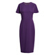 Roeyshouse Royshouse High-Und Crocus Purple Robe 2025 Summer New Chic Cape Sleeve Slimt 11950 Purple 2xl