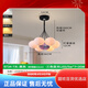 
Grand View Garden (DGY) simple living room chandelier creative bedroom lamp moon bubble hanging line lamp cartoon planet chandelier Zhongshan 9734 golden 13-head three-color ball 15cm large ball model