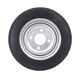 Electric tricycle 300-8400-12350-10400-8 solid tire modification after anti-tie and no inflation 28070 solid tire front wheel assembly