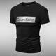 Calvin Klein Jeans/CK Summer Slim Slim с коротким рукавом мужской футболки с круглой шеей. Основная повседневная половина наполовину топ-джинсы Calvin Klein833 White S (90-105Jin [jin равно 0,5 кг])