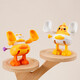 Shantoulin Village Children's Winding Clockwork Duck Yellow Chicken Yellow Duck Duck Cartoon Toys 1-2 bébé 3 bébé Early Education Boy and Girl Two Tenits