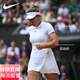 耐克（NIKE）2025年新款专业网球裙女夏季白色连衣裙休闲运动裙澳网官方旗舰正 CI9227-478内置无胸衣及衬裤 L (成人)