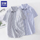 Camiseta de manga corta de manga corta de manga de mangas de hombres Romon Romon ROMON ROMON