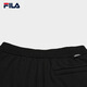 FILA official knitted trousers 2025 autumn casual sweatpants men's loose cuffed sweatpants plus velvet