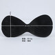 
Thin breathable bra chest pad one-piece cup suspender sponge pad sports yoga gathered bra chest pad insert 201 apricot color (one size)