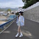 Lazy style long-sleeved sunscreen shirt for women in summer and autumn Korean loose layered tops versatile casual shirt jacket Pink M Recommended 90-105 Jin [Jin equals 0.5 kg]