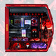 Asus (ASUS) ROG GR701 Creation God Case Snow Blowing Case EVA Asuka Co-branded Desktop Case ARGB Light Board Full Tower Custom Case White Case Power Water Cooling Set Naruto Theme (Black and Red Creation God + Light Board)