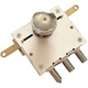 Tianyu Automatic Lock Tenyale Three-pillar Splash Tongue Tianyu 9901 Automatic Door Lock C-Class Blade Key Anti-theft Collision C-Class Tianyu Automatic Lock 45-55mm Universal Model With Key