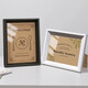 Photo frame empty frame table picture frame mounting 5 inches 6 inches 7 inches 8 inches simple hanging wall decoration wooden frame license frame coffee color 8 inches 15*20cm