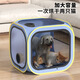 DOLAIMENG pet drying box, cat and dog bathing, lazy artifact dryer, hair drying bag, pet water blower, purple-drying bag, suitable for 25 Jin Jin equal to 0.5 kg of pets