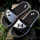 Under Armour Официальная мужская обувь 2025 Осень Новые Сандалии Легкие дышащие воздухопроницаемые пляжные туфли мягкие спортивные тапочки 3022711-002 /предложено взять больший размер 40/250