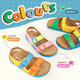 Kids.ing Kedi Star children's sandals Boken shoes summer non-slip beach shoes for boys and girls Strawberry Grape Ice 26 suitable for feet length 14.8-15.5cm