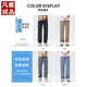 Pantalones casuales de mezclilla de tenis de vancl eslite para hombres en verano delgados de los pantalones de seda de hielo caída en la primavera y verano 2025 Nuevo 1048 azul delgado 2xl