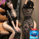 Man Yan Gift Condom Lingerie sexy 2024 Nuevo estilo Secretario gratuito Pajamas Seduction Uniforme Juego de uniforme 9766 Sitio web oficial White [Slace Slit Long Falda] de un solo tamaño [Peso sugerido 80-120 Jin [Jin equivale a 0.5 kg]]]