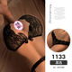 Sexy underwear women's open crotch thong passionate flirting bed intercourse large size lace open side sexy one size fits all 1134 black