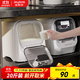 Jia helper rice bucket 20Jin Jin is equal to 0.5kg. 2025 new insect-proof and moisture-proof household front-opening cupboard rice flour container 20Jin Jin is equal to 0.5kg.