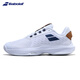 Babolat chaussures de tennis hommes série JET chaussures de sport professionnelles semelle antidérapante résistante à l'usure baskets blanc/bleu foncé 3A0S25C686-1097 39
