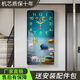 纯灿万年历电子挂钟客厅卫星自动对时2025创意夜光新款装饰画现代轻奢 夜光日历款5009金边 60.9cm 30*薄板