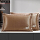 MPPMCK [High-end Light Luxury] 2025 new pillow case for home use one-pair summer ice silk cool cool mat pillow core cover single ice 679-7 purple forest pillow case (one-pair) 48cmX74cm