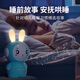 萌趣智物兔子婴儿早教机儿歌播放器音乐3一6岁儿童讲故事机宝宝哄睡0-3岁 娃娃粉32G【15000+内容】 防摔包