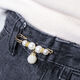 Pengyi trouser waist pin accessories to fix the waistline of clothes and change the small artifact waist buckle to prevent exposure brooch women's trousers buckle pin 2-piece set 1 piece