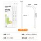 Camellia disposable straws with independent elbows, biodegradable paper straws for coffee, milk tea, food grade for the elderly and children, 100 pieces