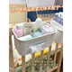 
Bedside basket baby storage rack bedside crib hanging storage bag fence diaper table storage box storage basket enclosure * 3 + three-in-one hanging basket * 1 4c