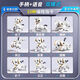 
Intelligent AI remote control robot dog children toys boys and babies girls electric walking and call dancing robot AI holding mobile phone dog dual programming remote control voice Changhua version dual rechargeable battery